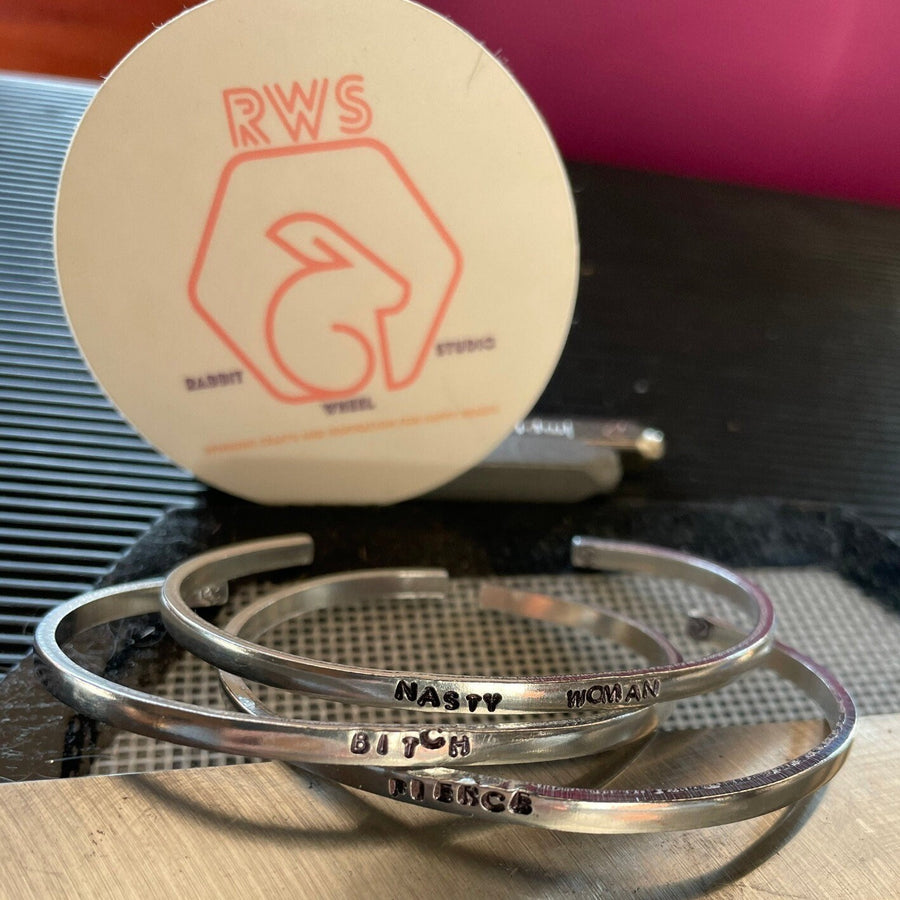 Stackable Aluminum Cuff Bracelets - Ready to Ship
