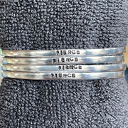 Stackable Aluminum Cuff Bracelets - Ready to Ship