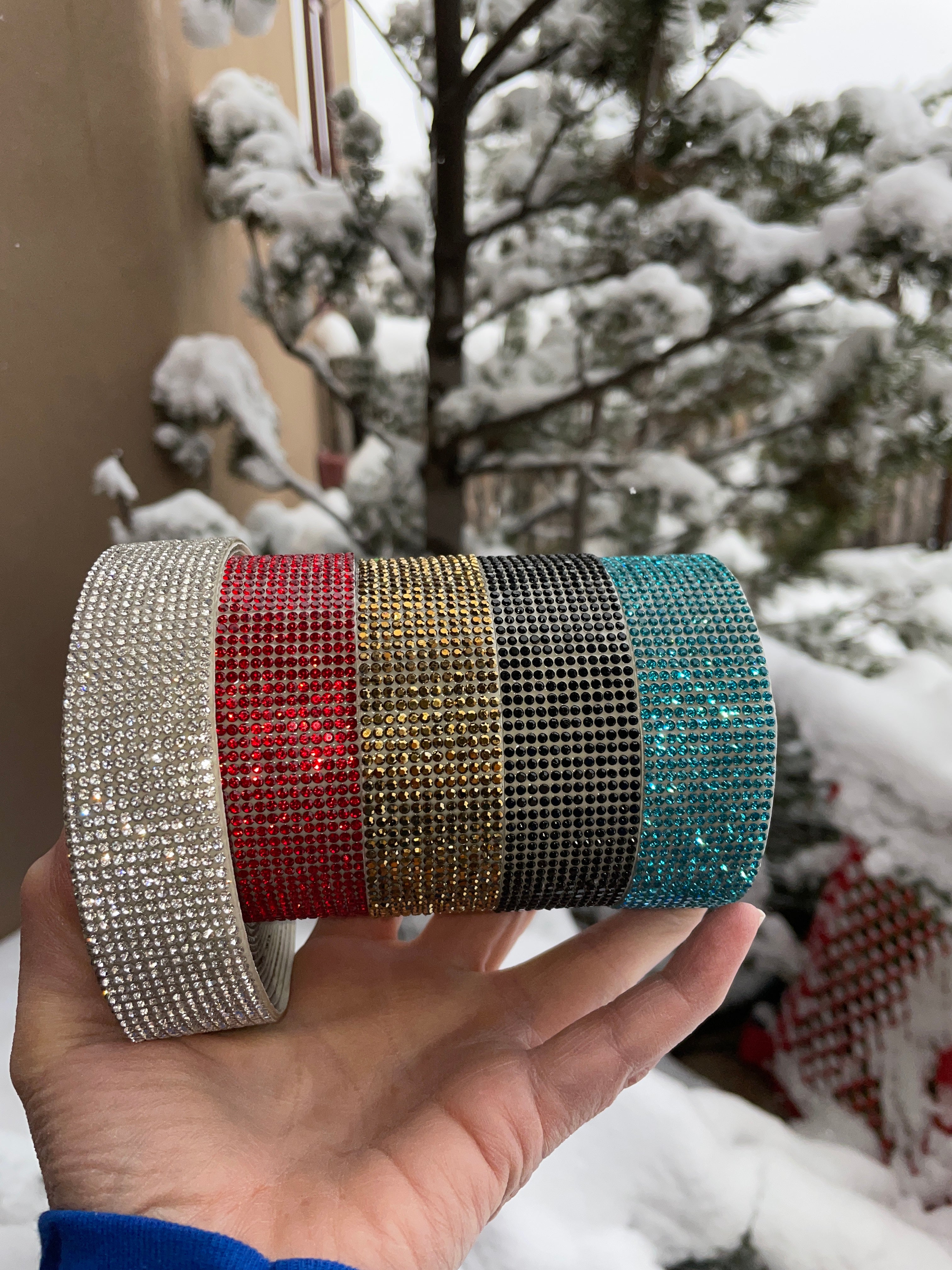 22" & 24" Medicine Wheel Rhinestone Hoop