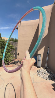 28” Trans...itions 3/4” Sectional Polypro Rhinestone Hoop ($215)