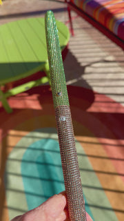 28" Patina  5/8” Sectional Polypro Rhinestone Hoop ($215)