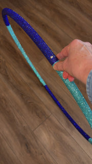 28” Stardust Surprise 3/4” Sectional Polypro Rhinestone Hoop ($215)