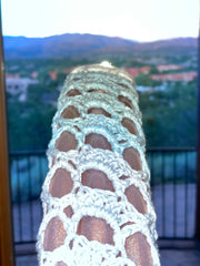 Mermaid Tales Crochet Hoop Huggie
